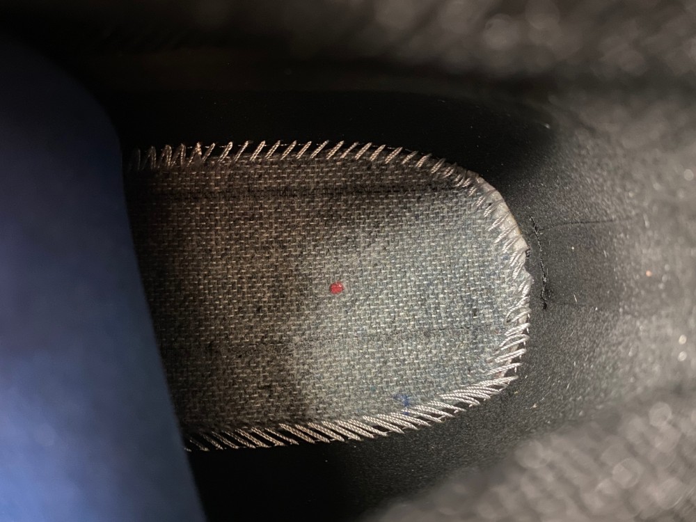 Moncler Trailgrip Knit High Top Sneakers Black & Red