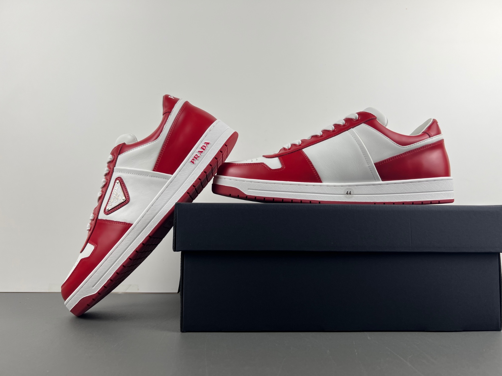 Prada Downtown Sneaker Red