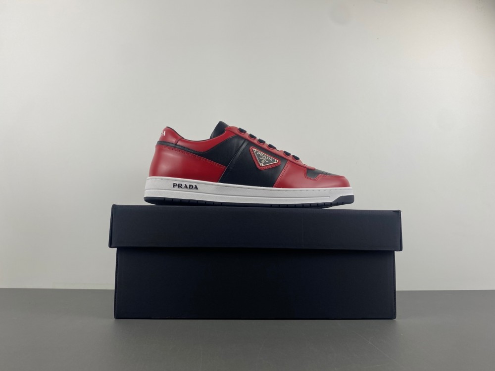 Prada Downtown Sneaker Red and Black