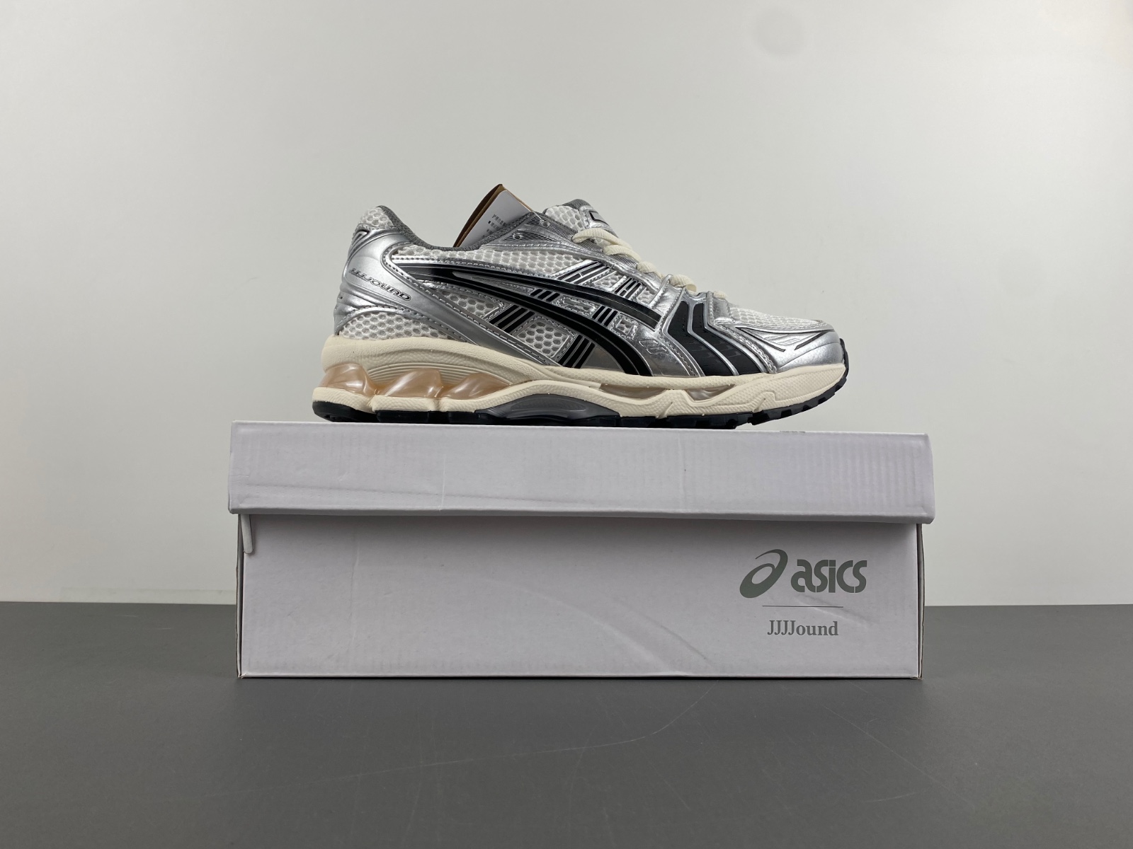 Asics GEL-KAYANO 14  JJJJound Silver Black
