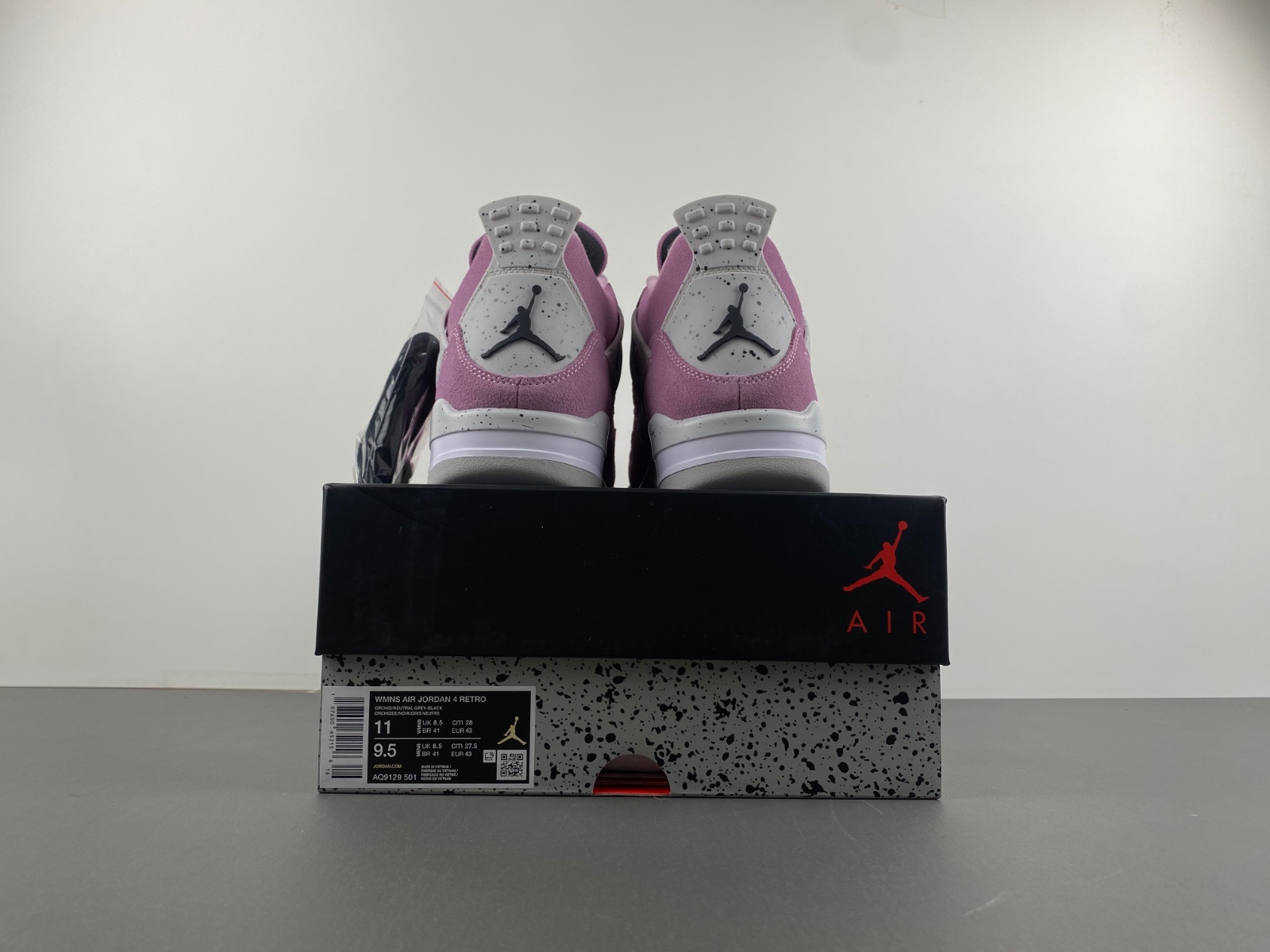 Air Jordan 4 Retro Orchid - New Women | Color: Pink |