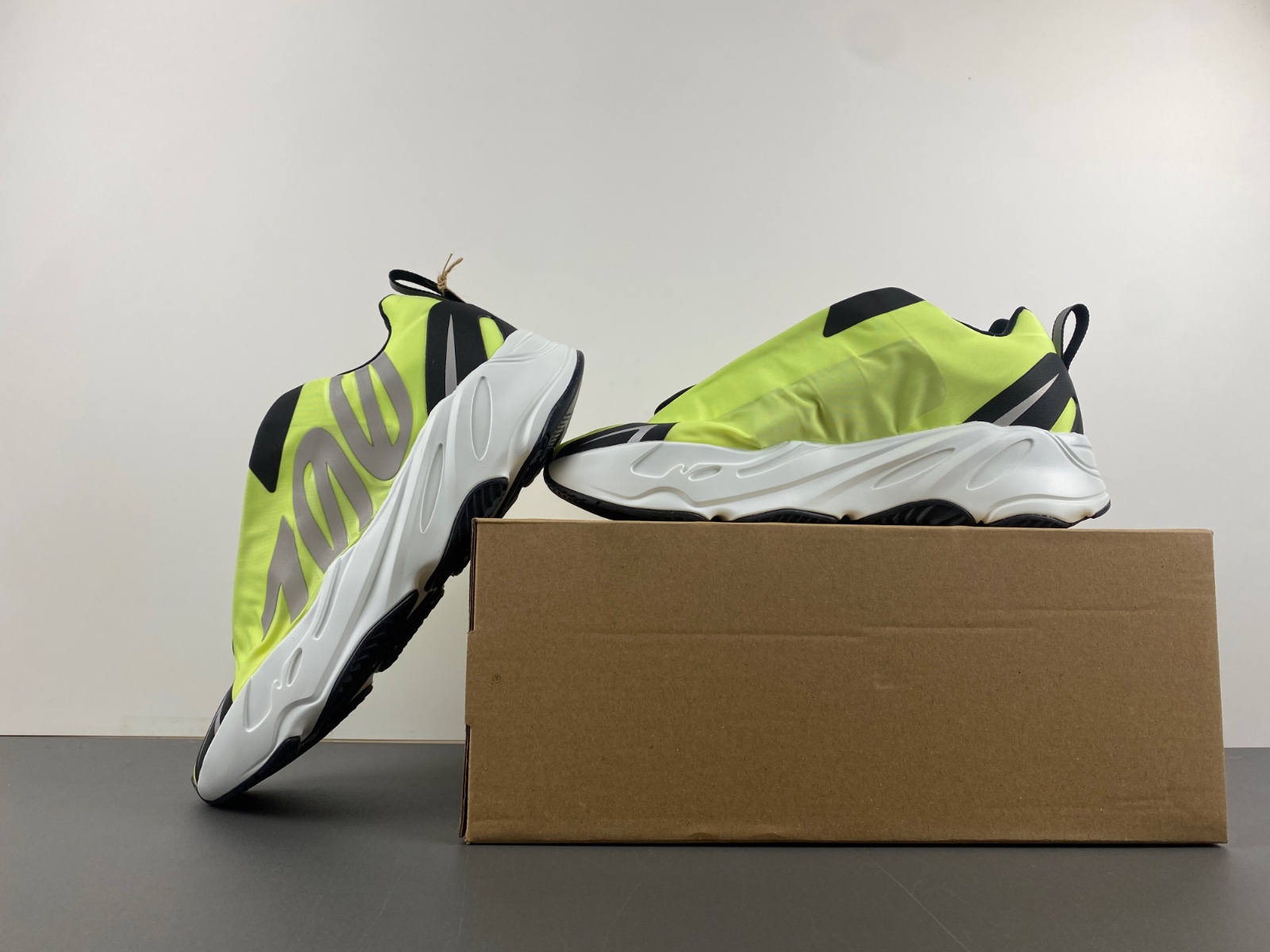 Adidas Yeezy Boost 700 MNVN Laceless 'Phosphor' GY2055