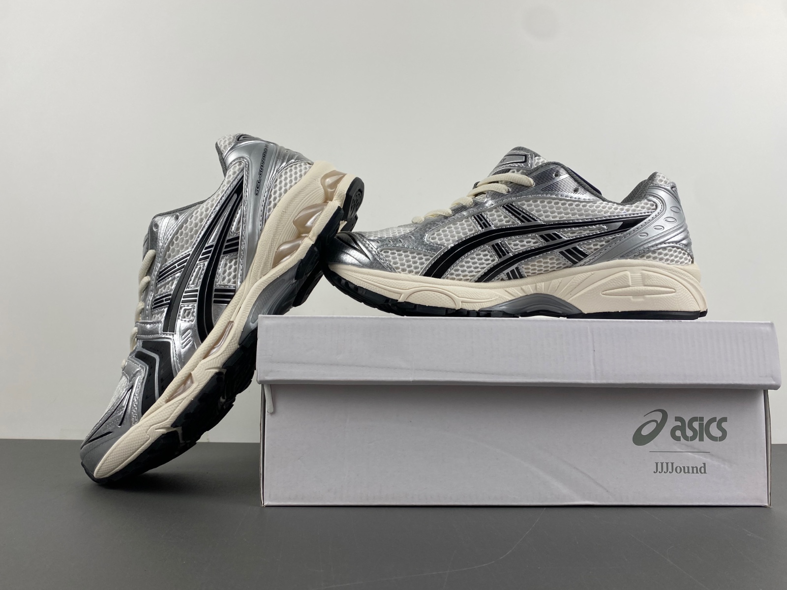 Asics GEL-KAYANO 14  JJJJound Silver Black