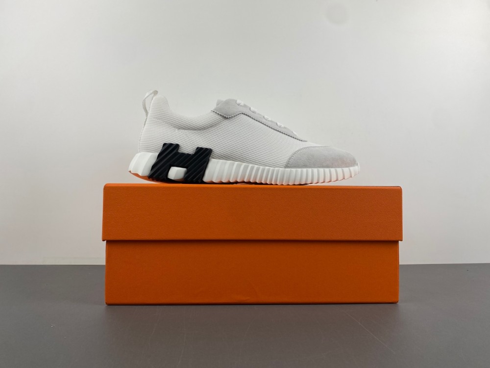 Hermes Bouncing Sneaker White Black Z854-H202934Z H02