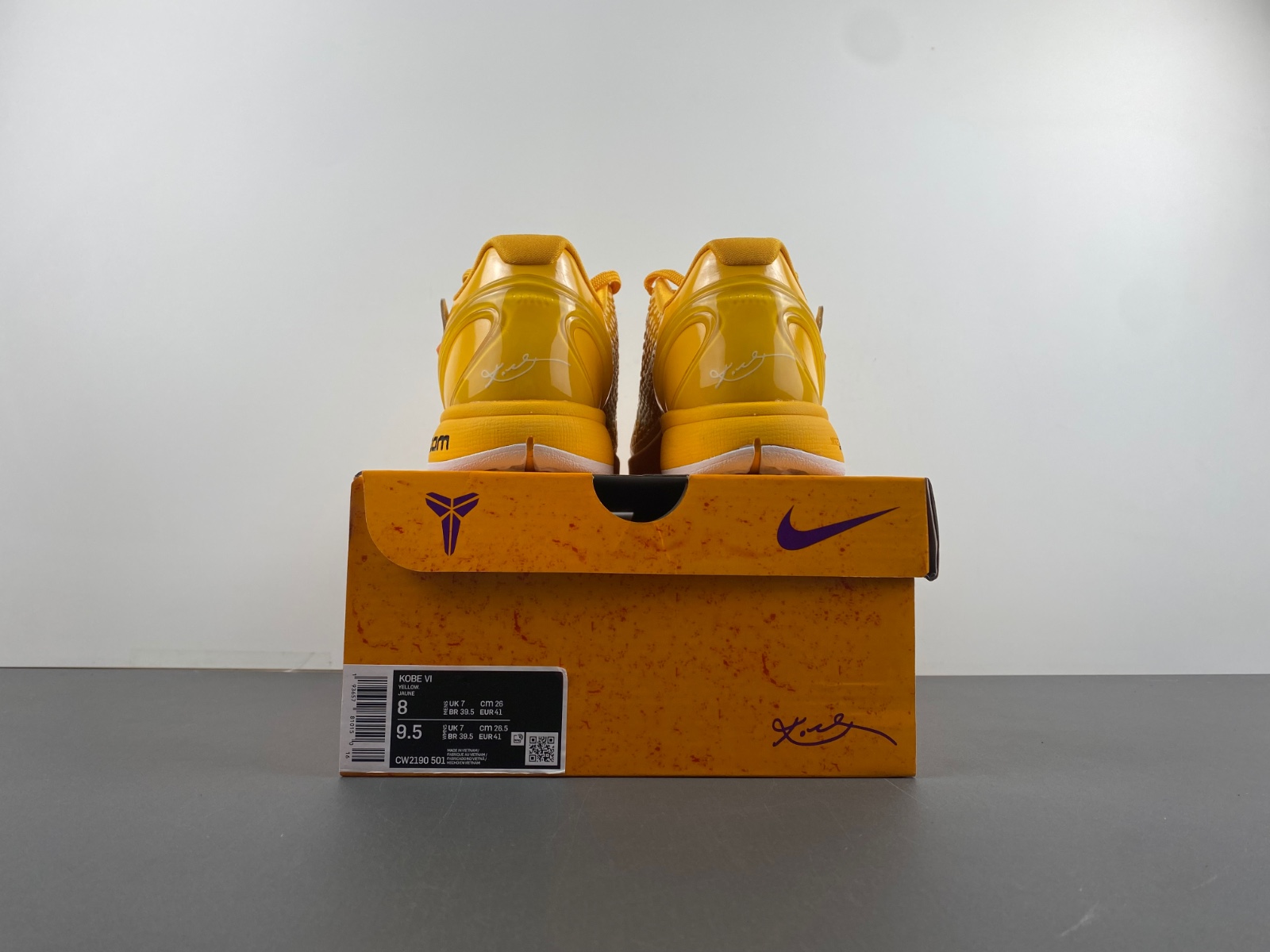Nike Kobe 6 Protro yellow CW2190-501