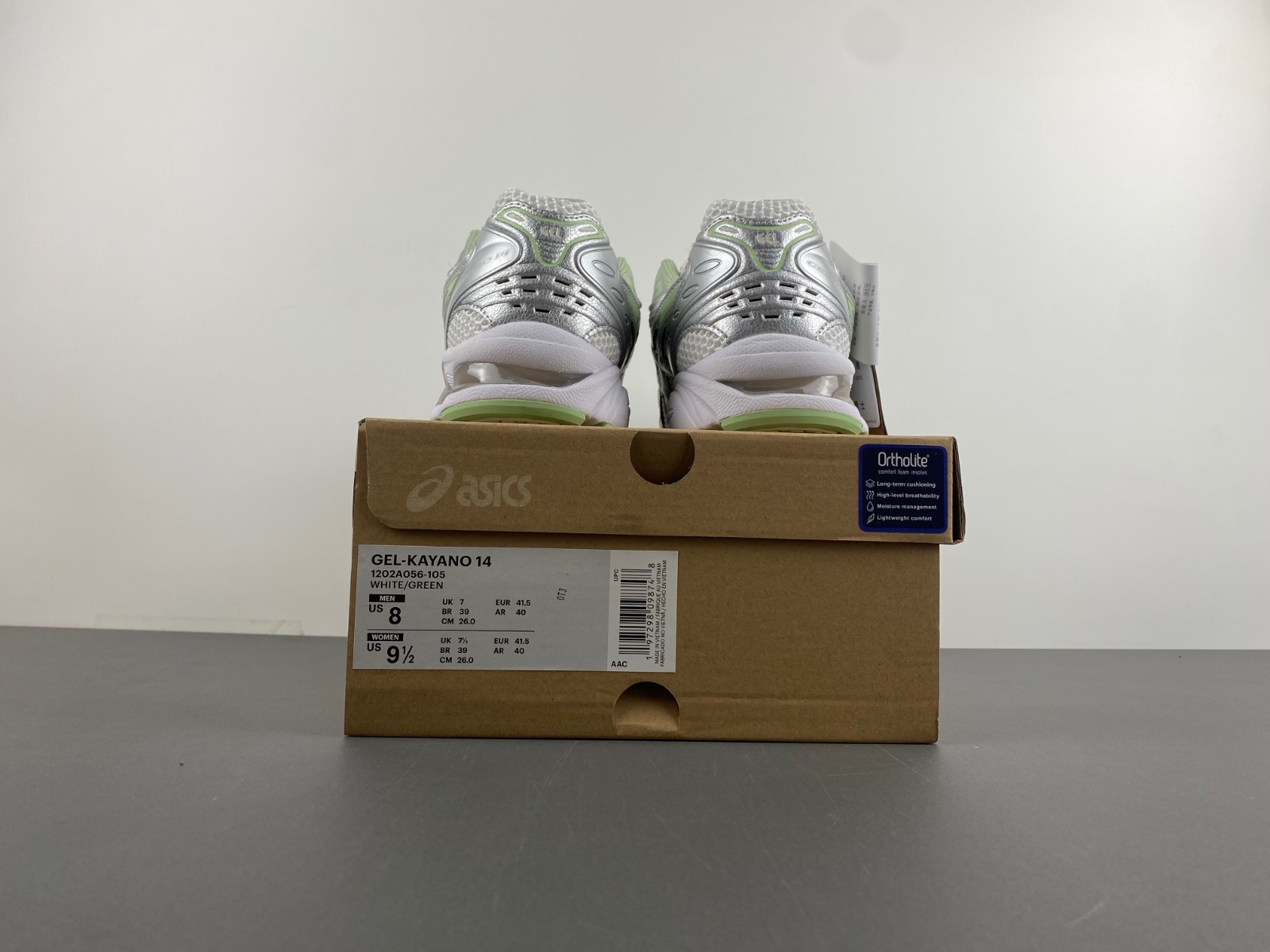 ASICS Gel-Kayano 14 WHITE/GREEN 1202A056-105