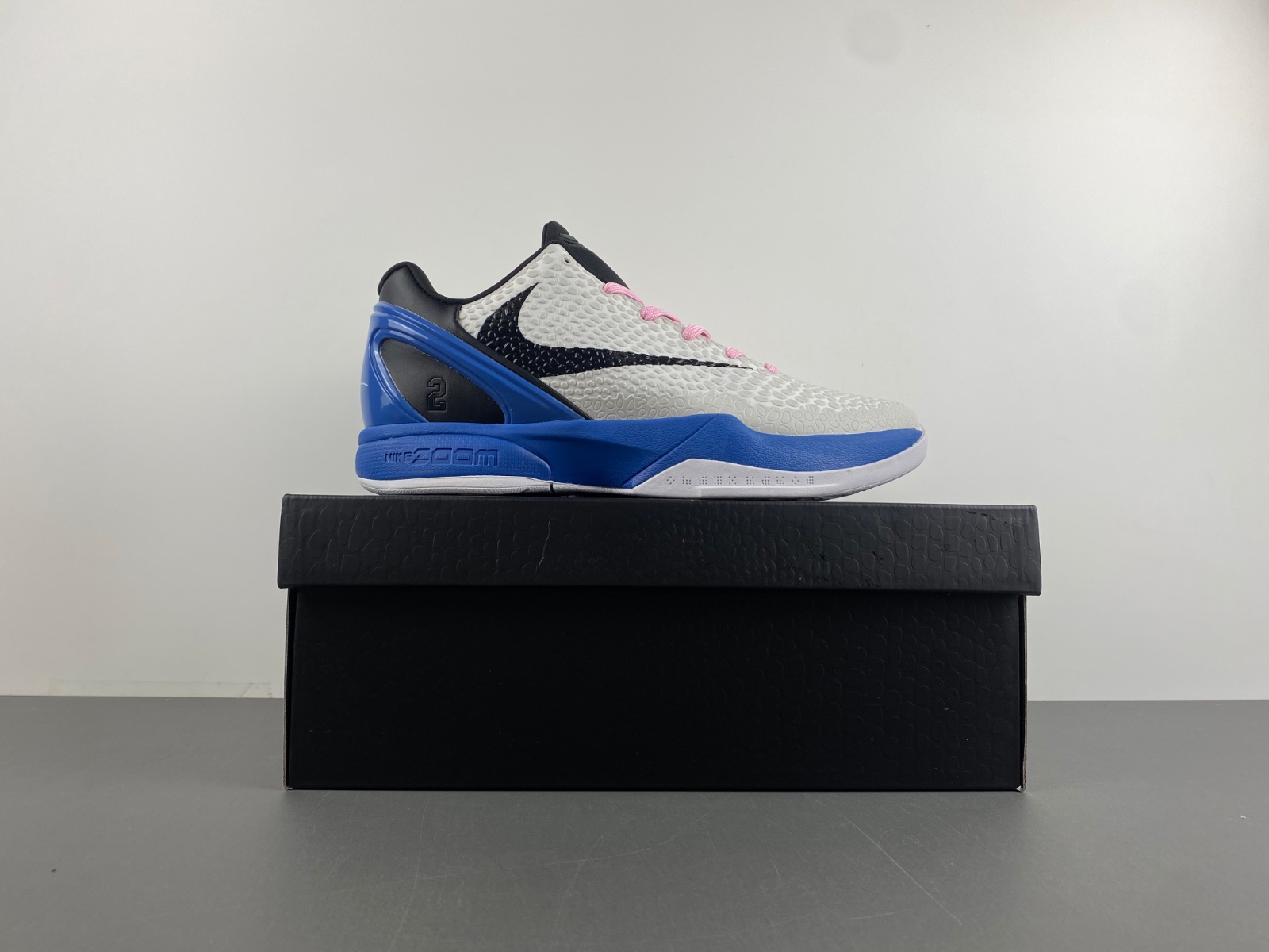 Nike Kobe 6 Blanc Noir BLEU CW2190 206