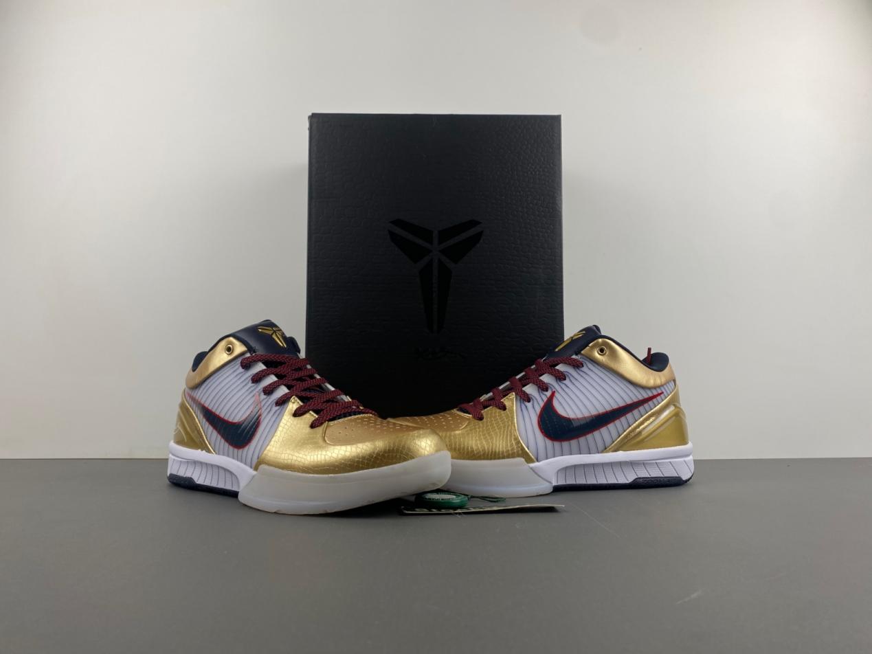 The Golden Legacy: Nike Zoom Kobe 4 Protro 'Gold Medal' 2024 FQ3544-100