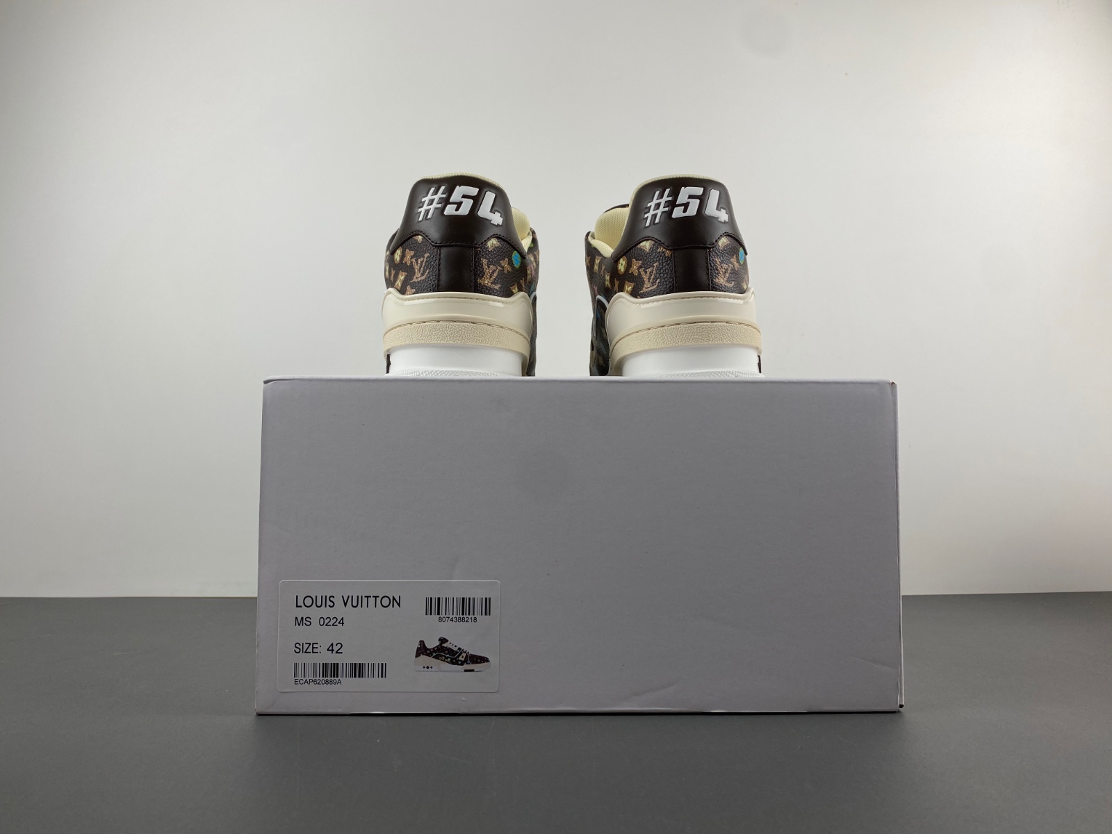 LOUIS VUITTON LV Trainer Sneaker Moka