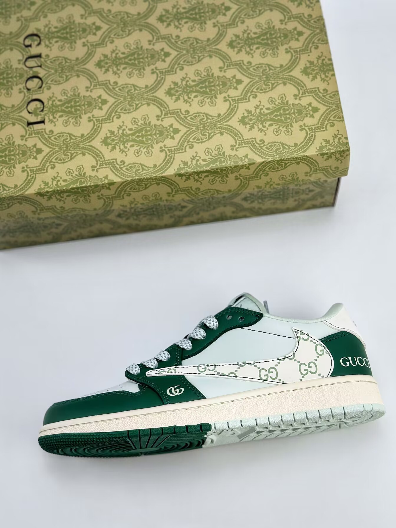 Nike Air Jordan 1 x GUCCI Low AJ1 joint low-top sneakers TS joint barb JJ5288-008