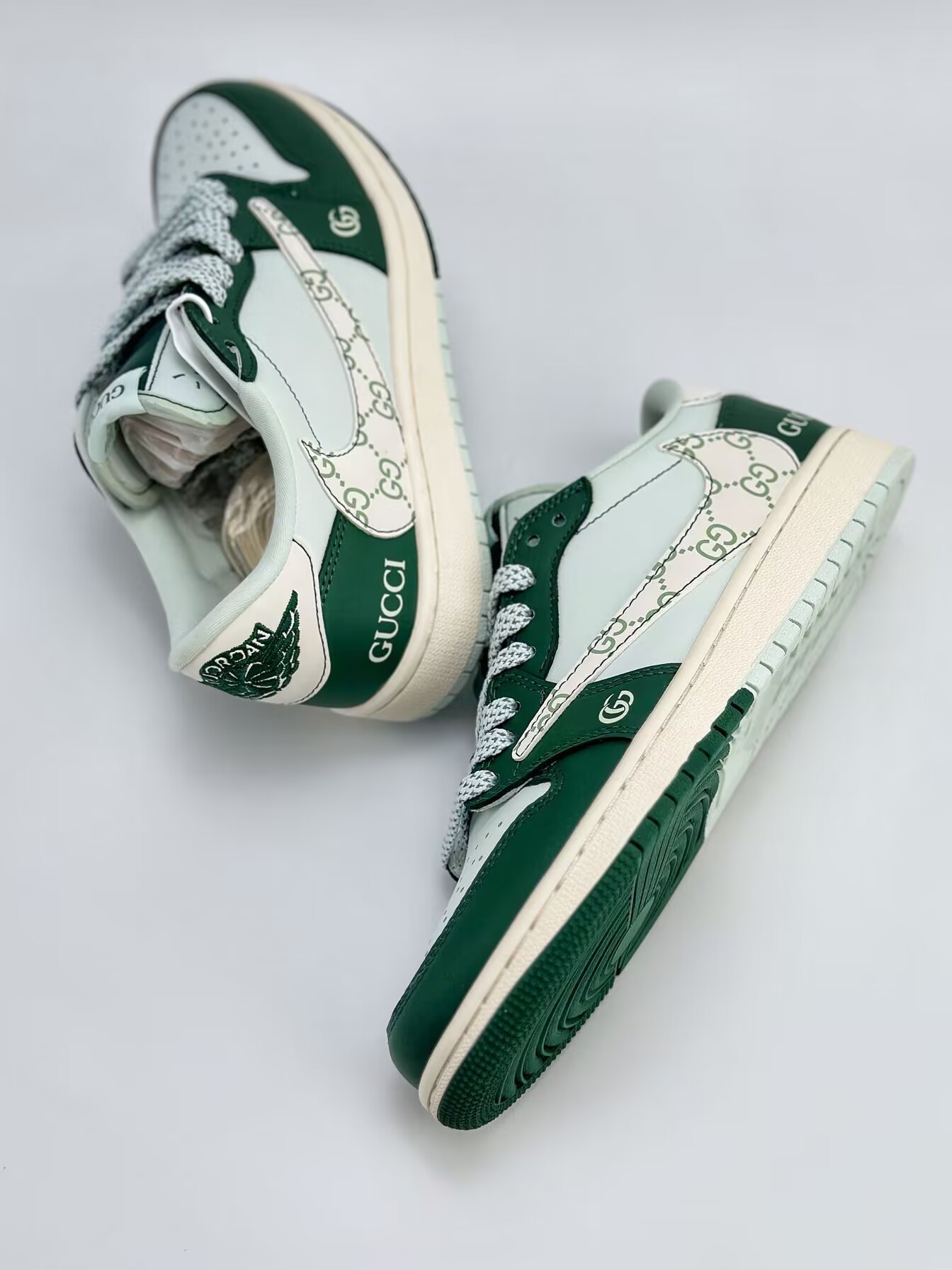 Nike Air Jordan 1 x GUCCI Low AJ1 joint low-top sneakers TS joint barb JJ5288-008