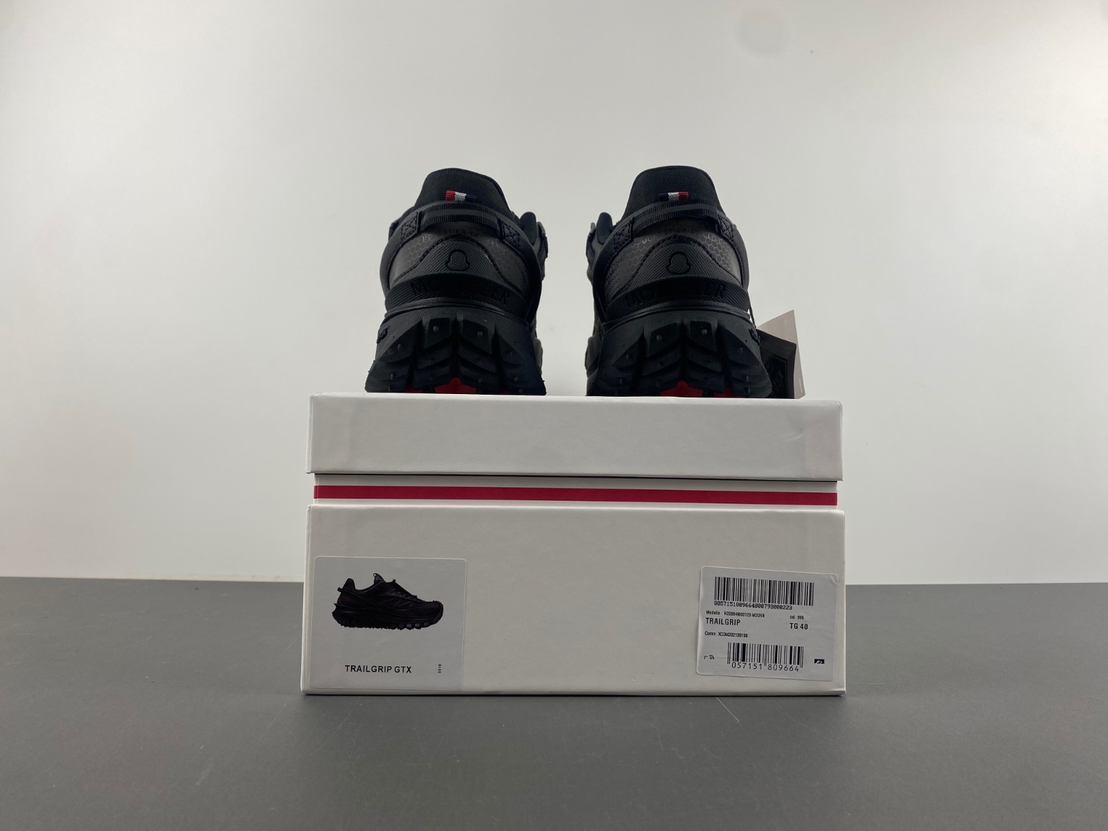 Moncler Trailgrip GTX Sneakers in Black