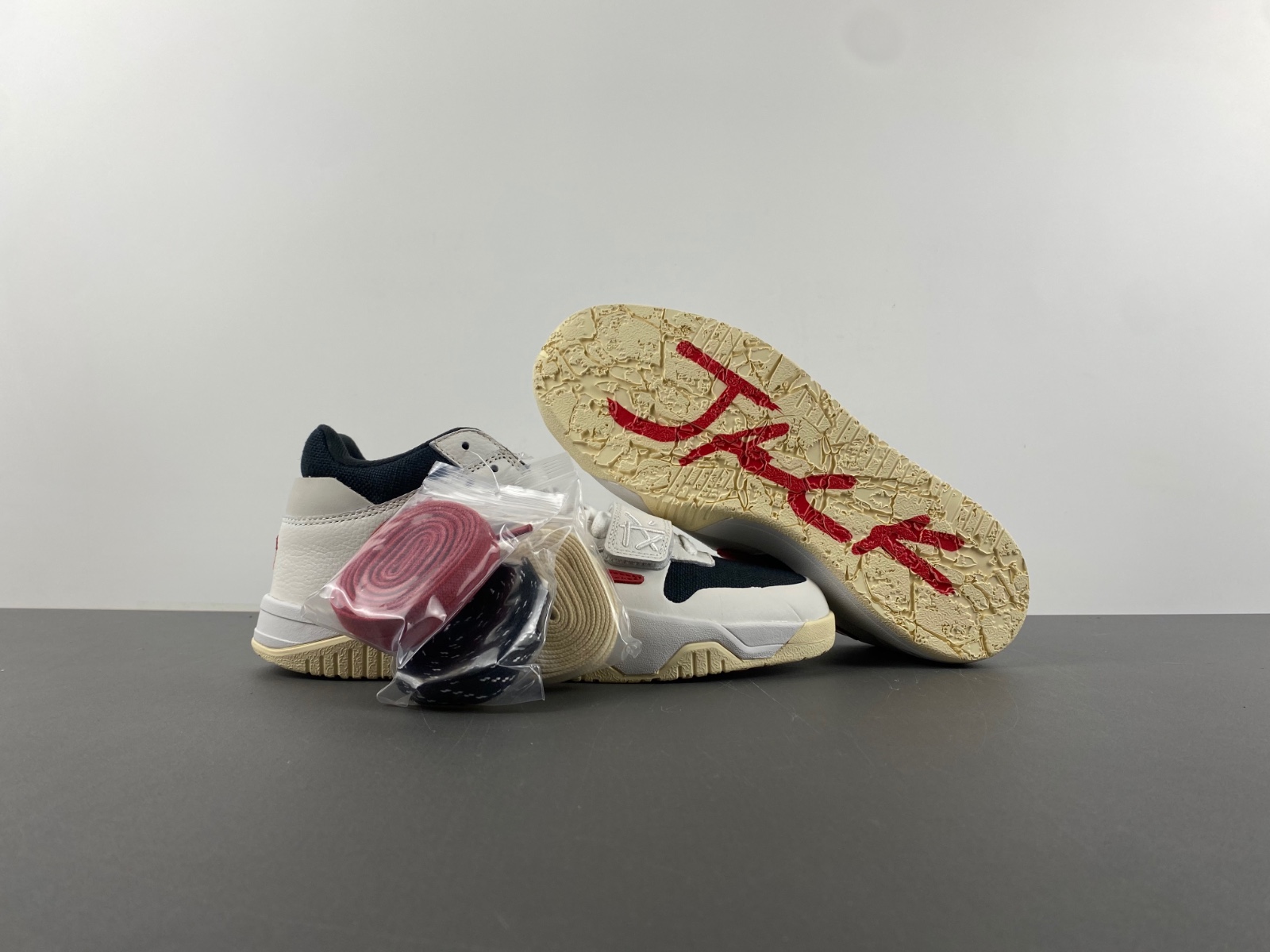 Travis Scott x Jordan Cut The Check white, black and red FZ8117-101