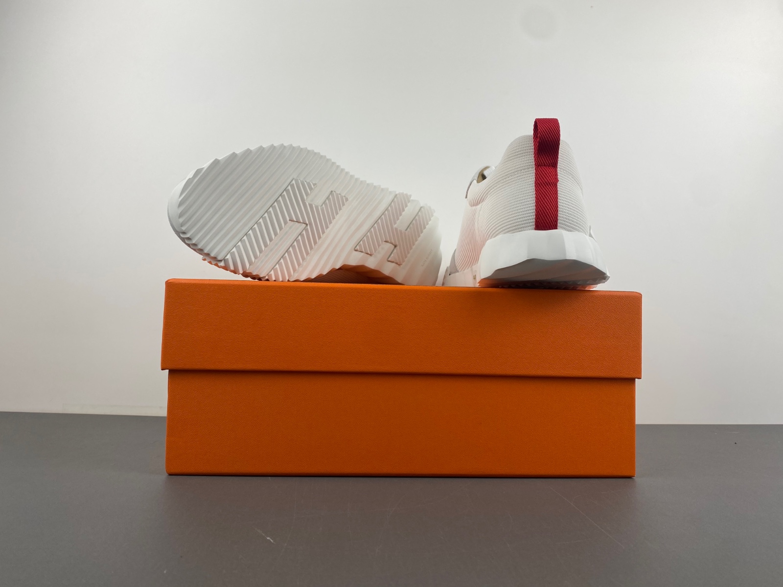 hermes Bouncing sneaker white