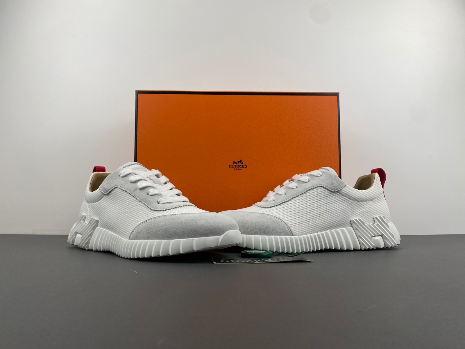 hermes Bouncing sneaker white