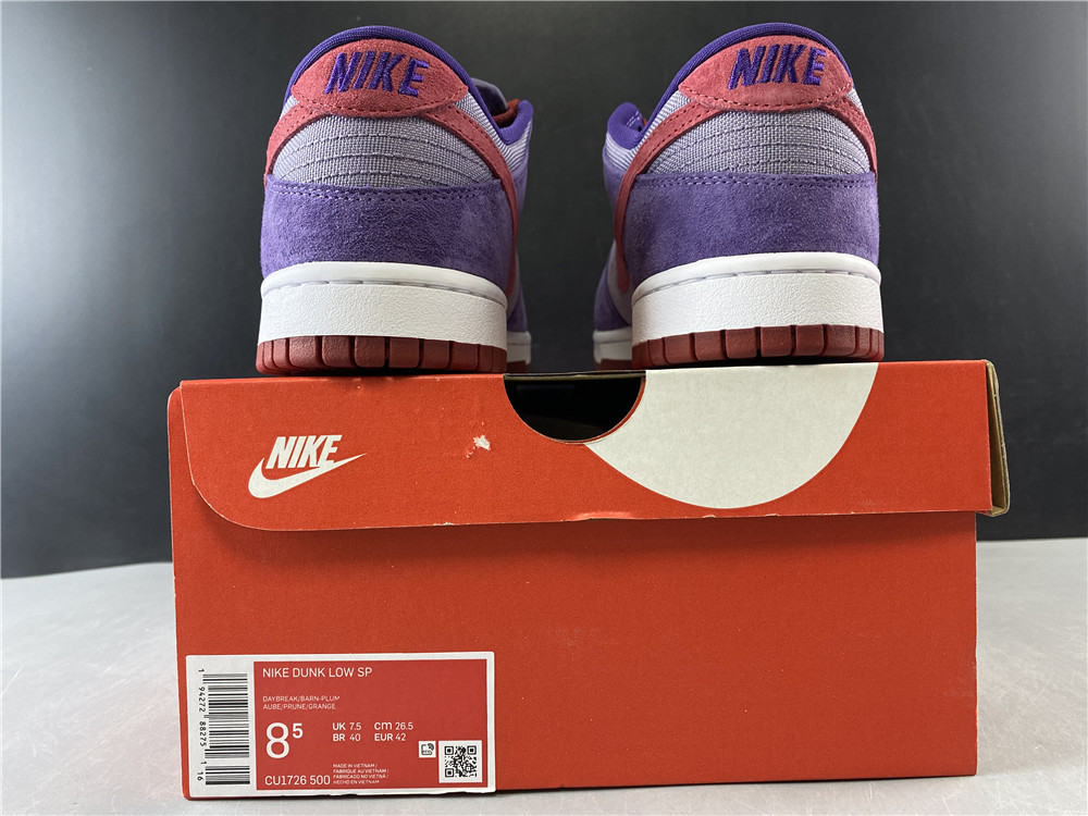 Nike Dunk Low “Plum”CU1726-500