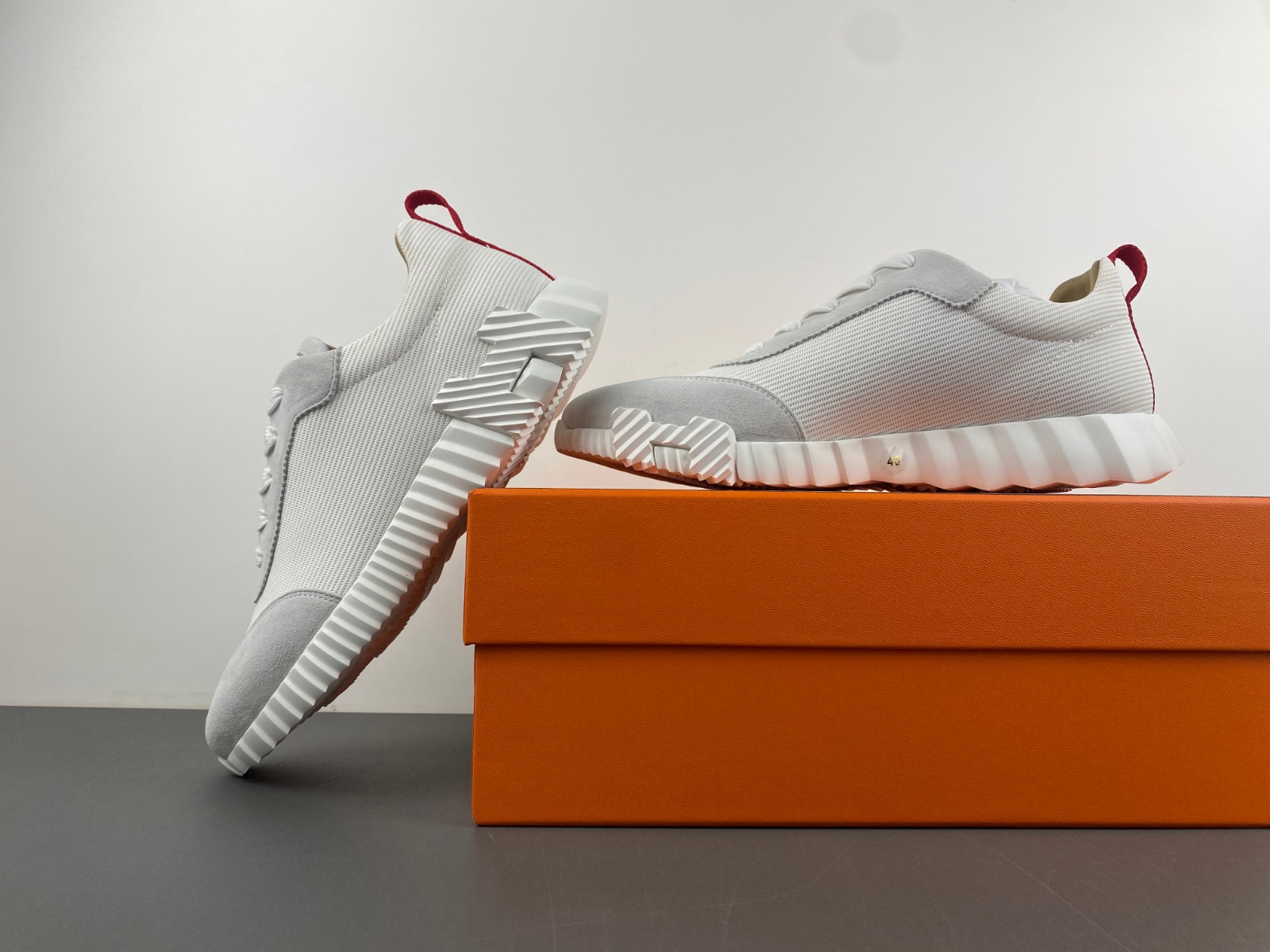 hermes Bouncing sneaker white