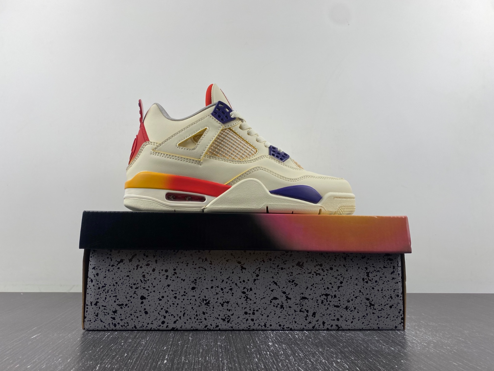 Balvin x Air Jordan 4 Retro Gradient Rainbow AQ0344-901