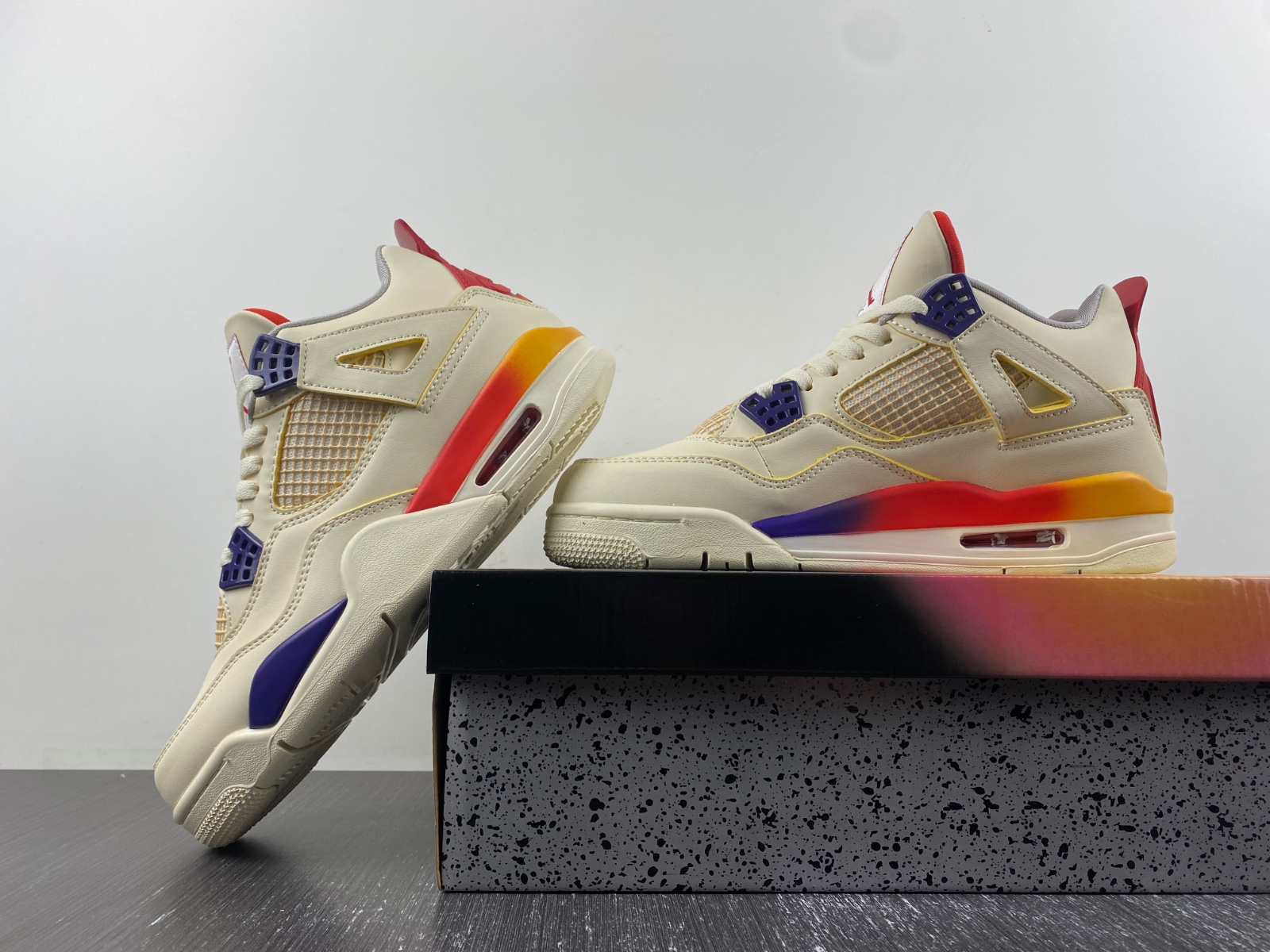 Balvin x Air Jordan 4 Retro Gradient Rainbow AQ0344-901