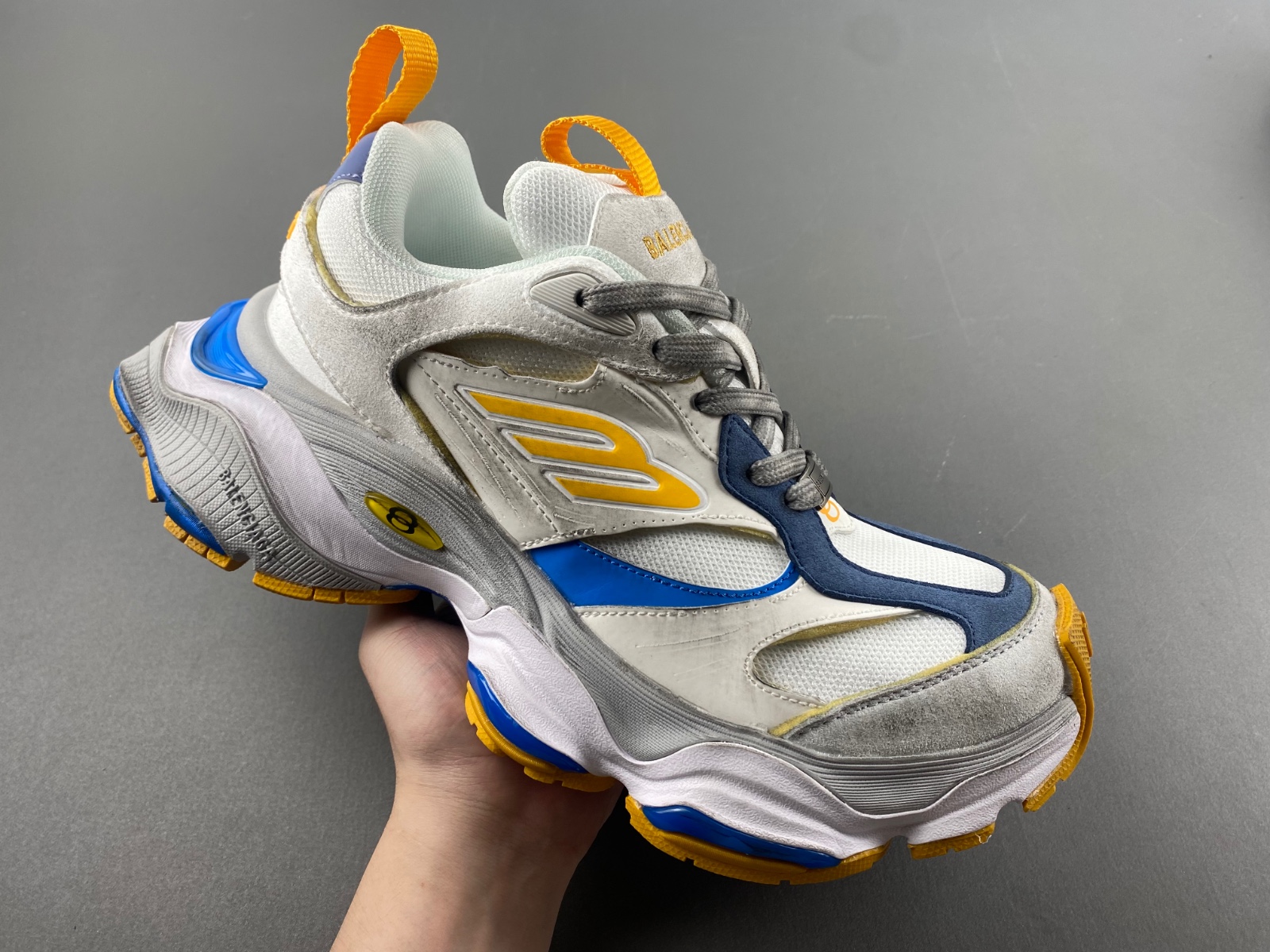 Ballenciiaga CARGO 23ss 231 Grey/Blue/Yellow 785756 W2MV1 1073