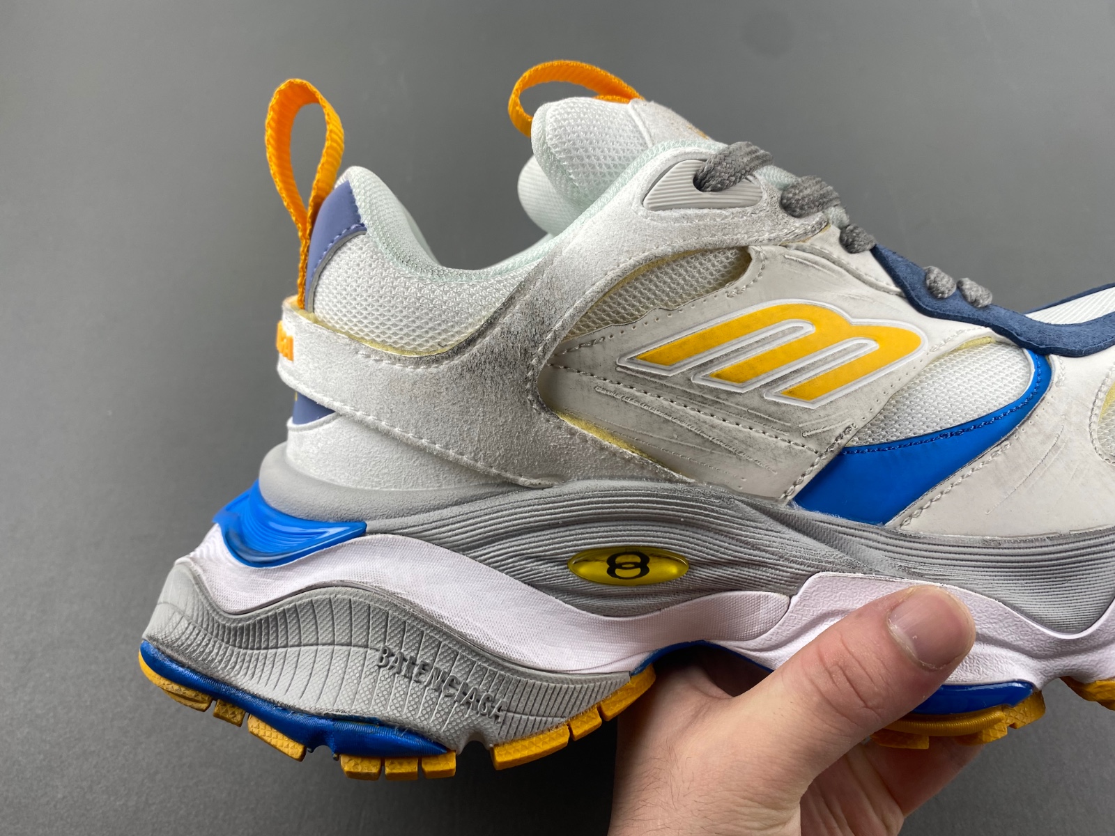 Ballenciiaga CARGO 23ss 231 Grey/Blue/Yellow 785756 W2MV1 1073