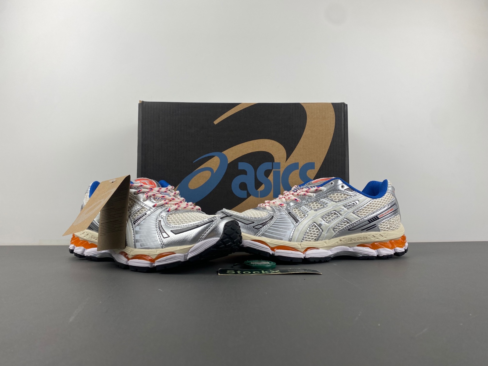 ASICS GEL-KAYANO 12.1 White/Silver/Orange 1203A555-101