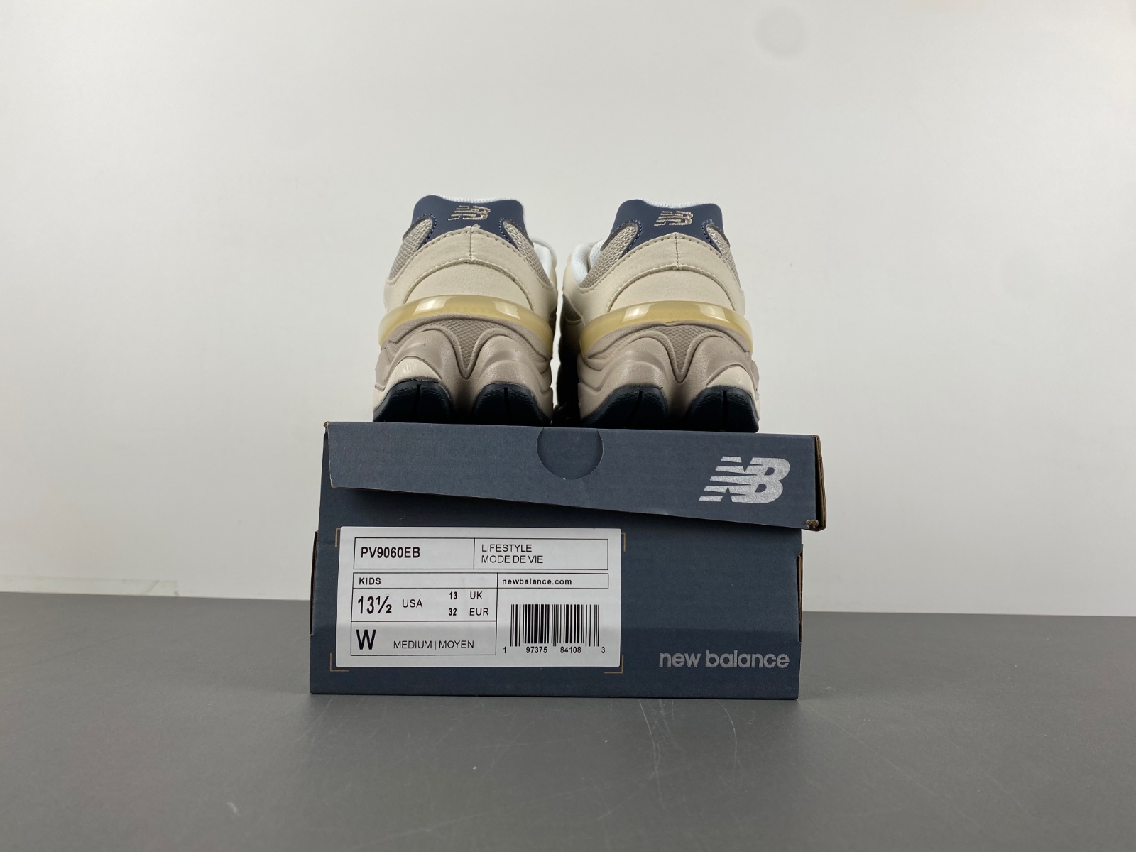 New Balance 9060 'Moonrock Linen Lace Toggle' PV9060EB