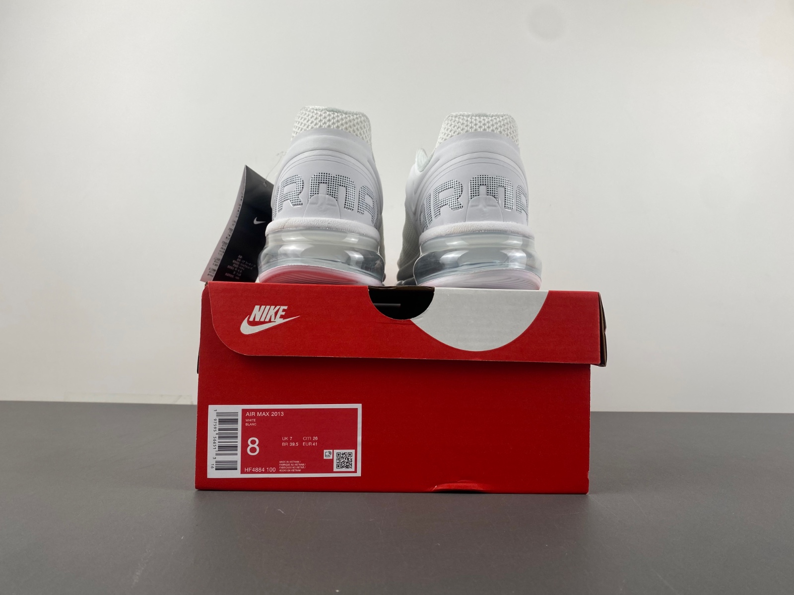 Nike Air Max 2013 GS 'White Metallic Silver' HF4884-100