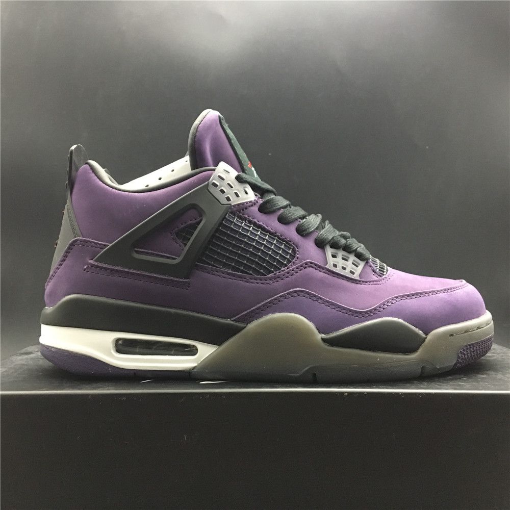 Jordan 4 Retro Travis Scott Purple (Friends and Family) 766296 LN4