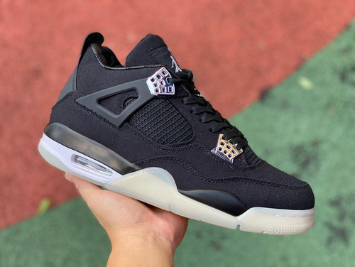 Eminem x Carhartt x Air Jordan 4 Retro 'Black Chrome' SP15 MNJDLS 879 582314