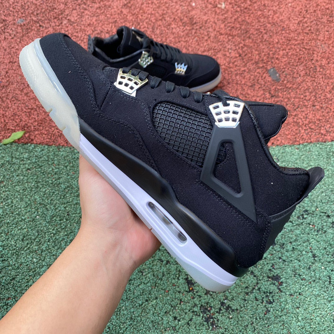 Eminem x Carhartt x Air Jordan 4 Retro 'Black Chrome' SP15 MNJDLS 879 582314