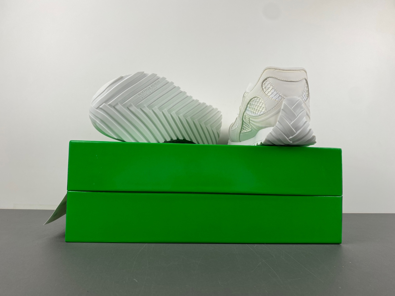 Bottega Veneta Orbit Sneaker - White 741357 V2X40 9013