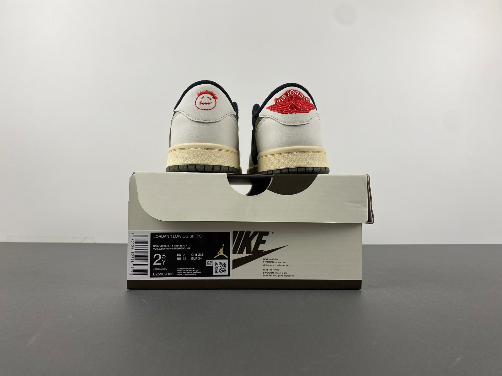 Travis Scott x Jordan 1 Retro Low OG SP PS 'Olive' DZ5909-106