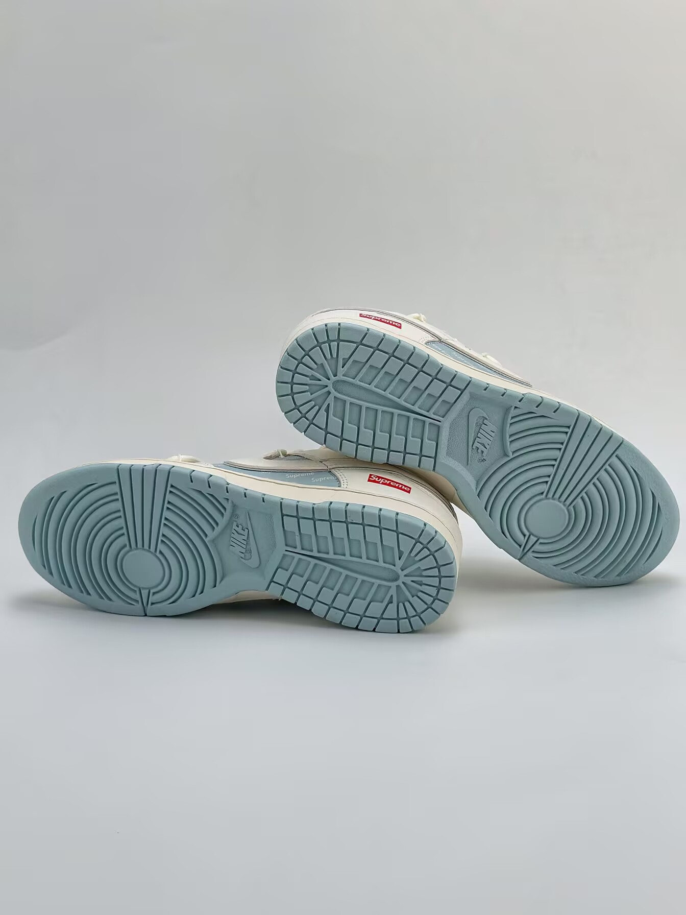 nike sb dunk low x supreme daytime blue straps jj5688 107xk