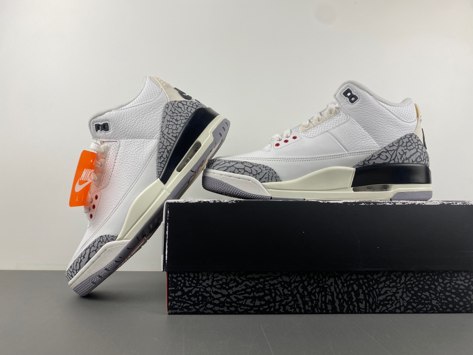 OG batch Jordan 3 Retro White Cement Reimagined DN3707 100