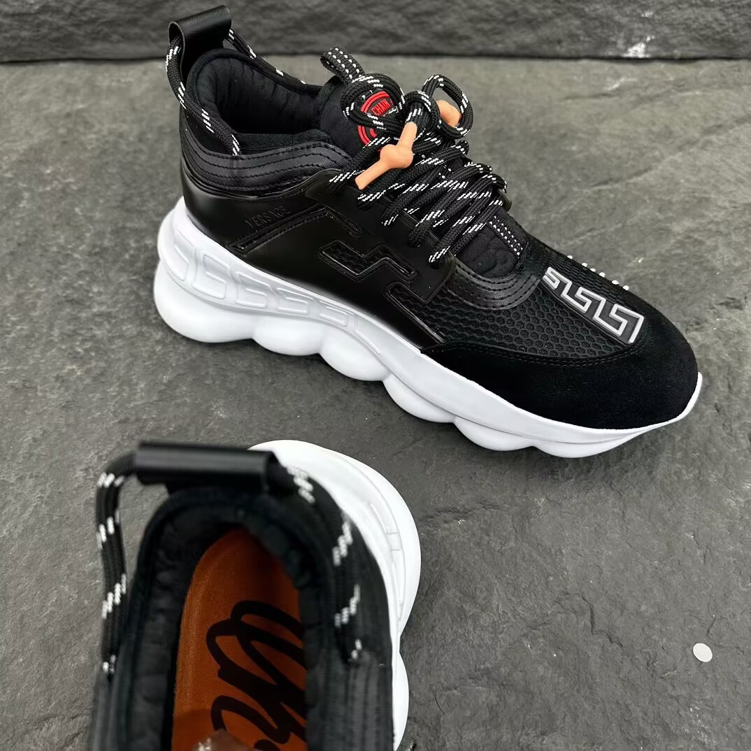 Versace Chain Reaction low trainers