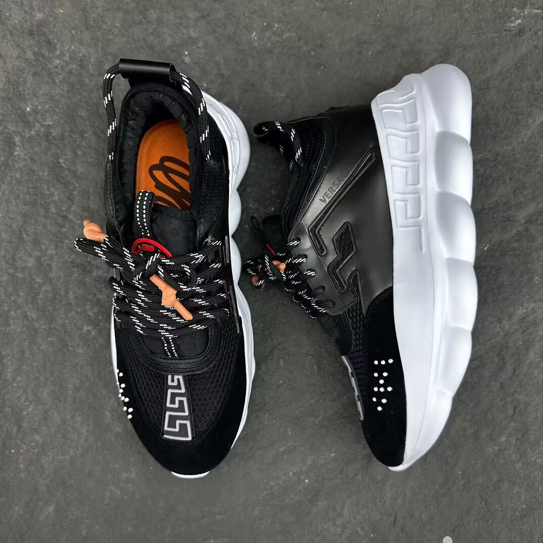 Versace Chain Reaction low trainers