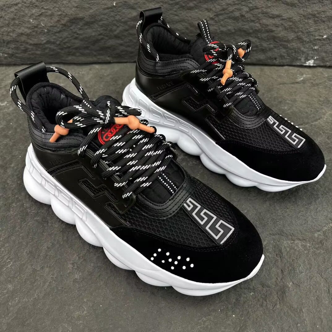 Versace Chain Reaction low trainers