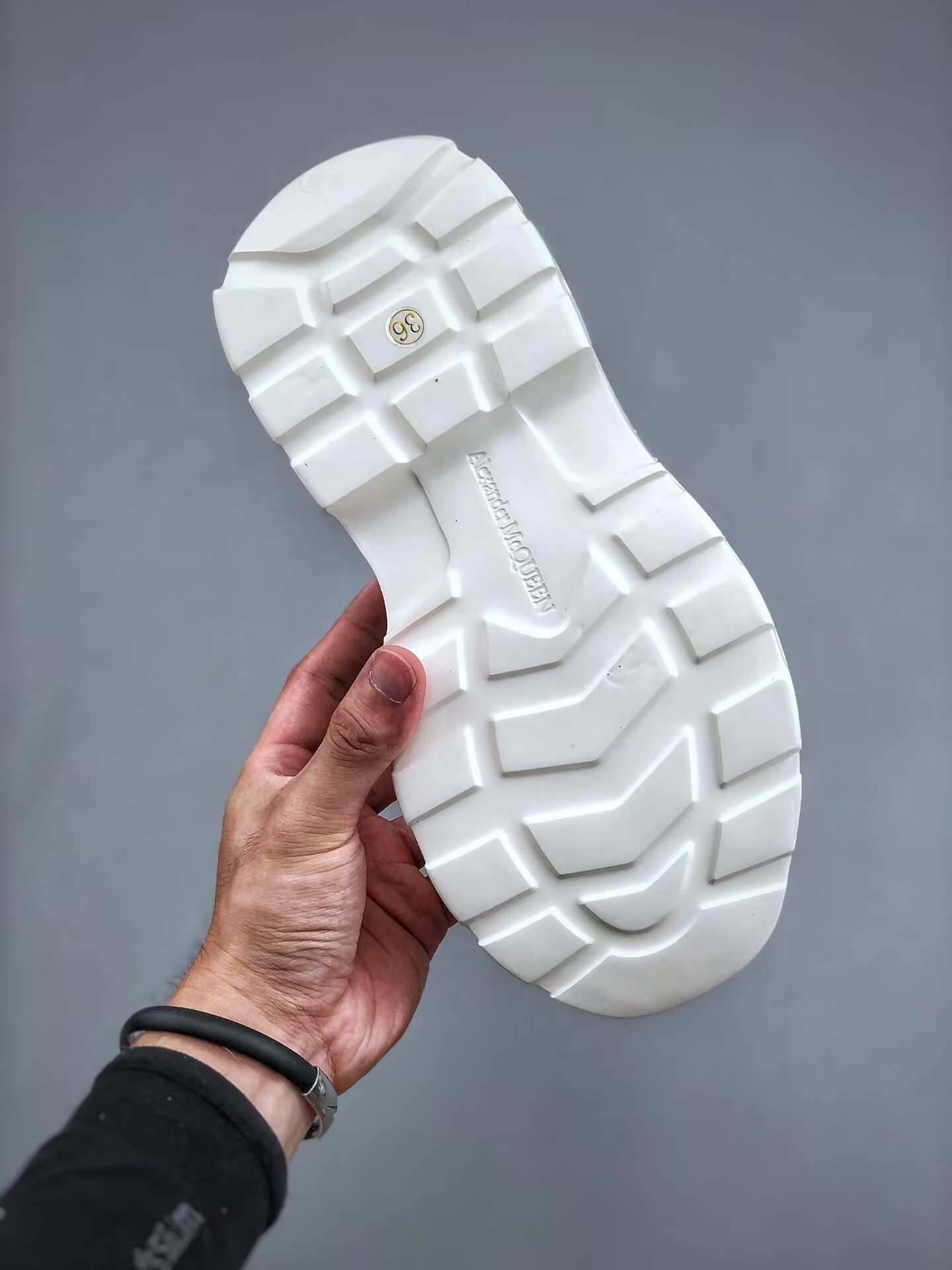 Alexander Alexander lace-up high top shoes