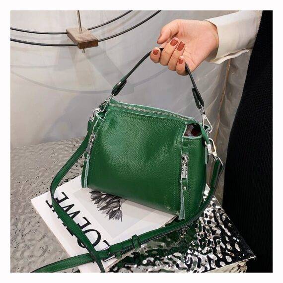 Luxury Elegance: Genuine Leather Womens Handbag