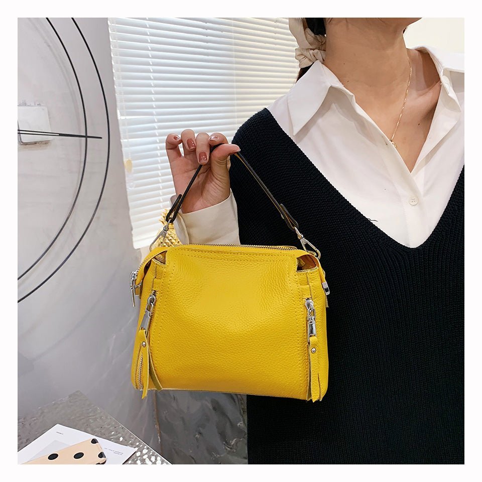 Luxury Elegance: Genuine Leather Womens Handbag