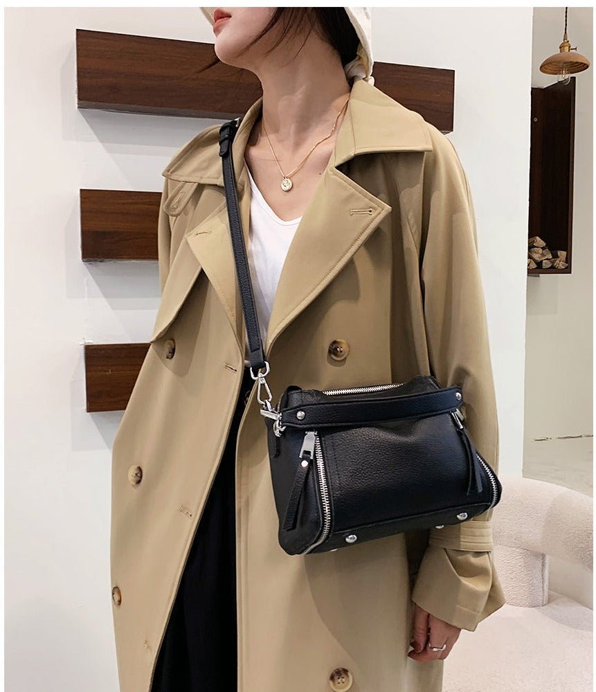Luxury Elegance: Genuine Leather Womens Handbag