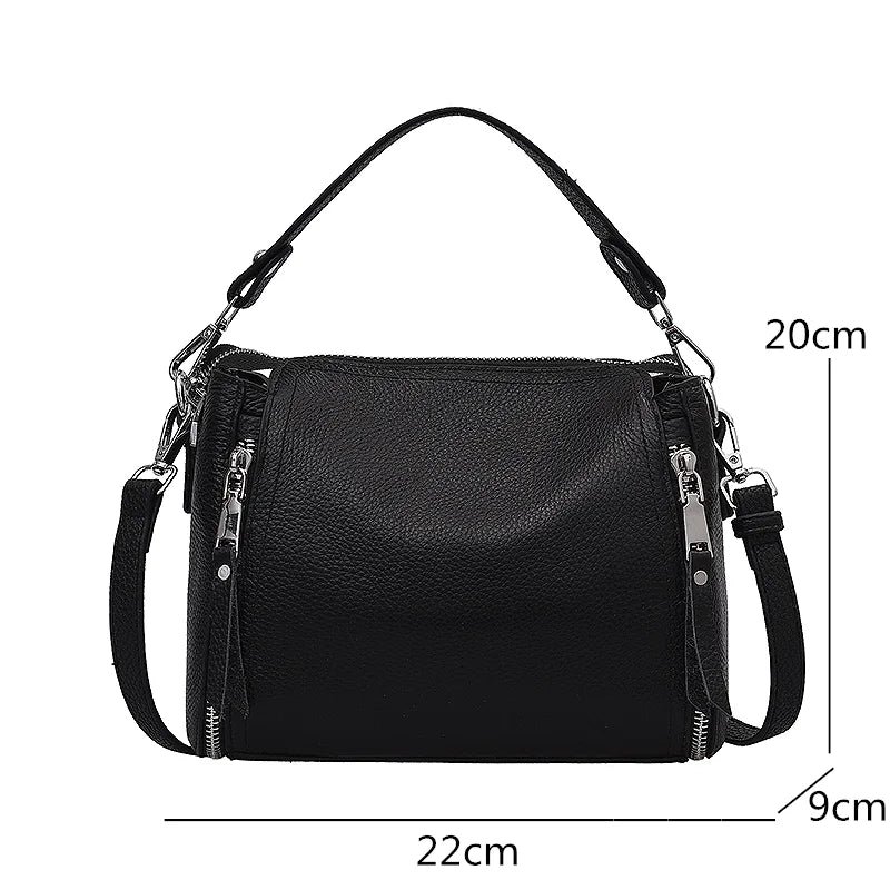 Luxury Elegance: Genuine Leather Womens Handbag