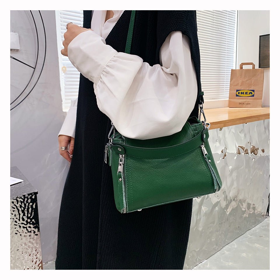 Luxury Elegance: Genuine Leather Womens Handbag