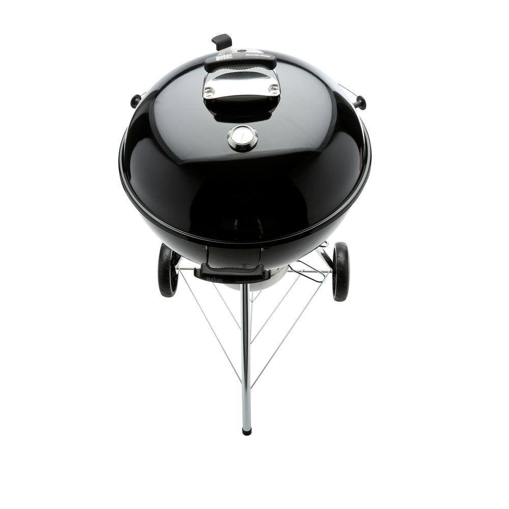 Weber Master-Touch 22 in. Charcoal Grill in Black with Built-In Thermometer 14501001