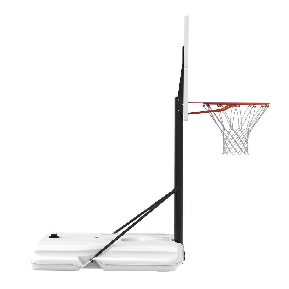 Lifetime Basketball 44 in. Impact Poolside Portable in White and Blue 91213