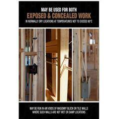 Southwire 125 ft. 6/3 Black Stranded Romex SIMpull CU NM-B W/G Wire 63950002