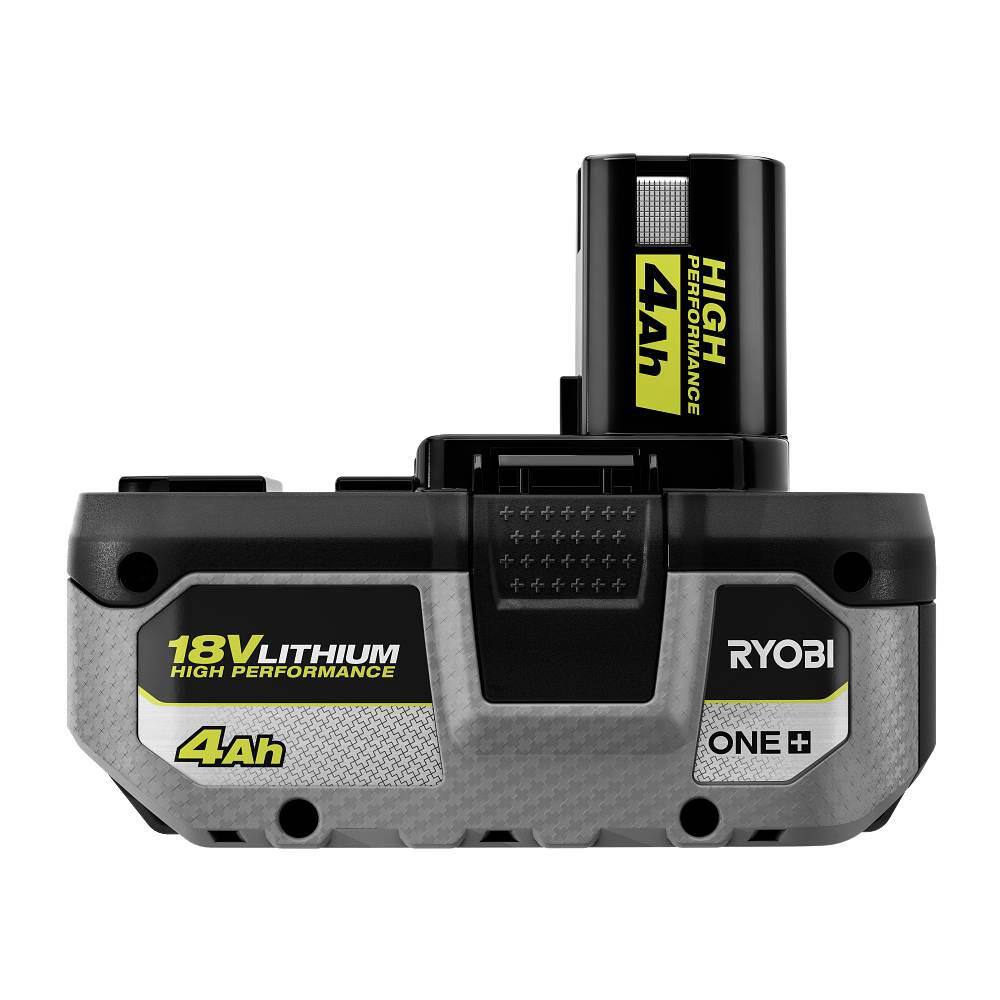 RYOBI ONE+ 18V HIGH PERFORMANCE Kit w/ (2) 4.0 Ah Batteries, 2.0 Ah Battery, Charger, & ONE+ 4.0 Ah HP Battery (2-Pack) PSK108SB-PBP2004