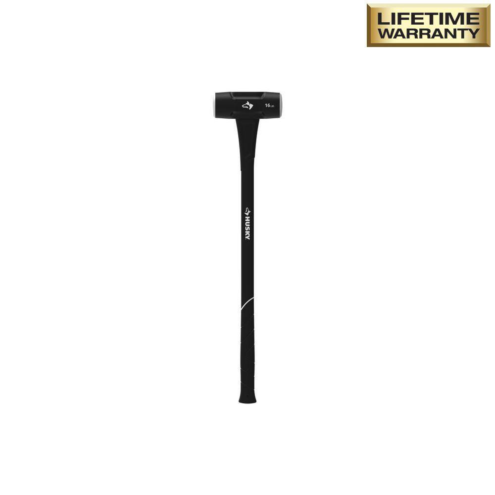 Husky 16 lb. Sledgehammer with 34 in. Fiberglass Handle HD-SF16LB