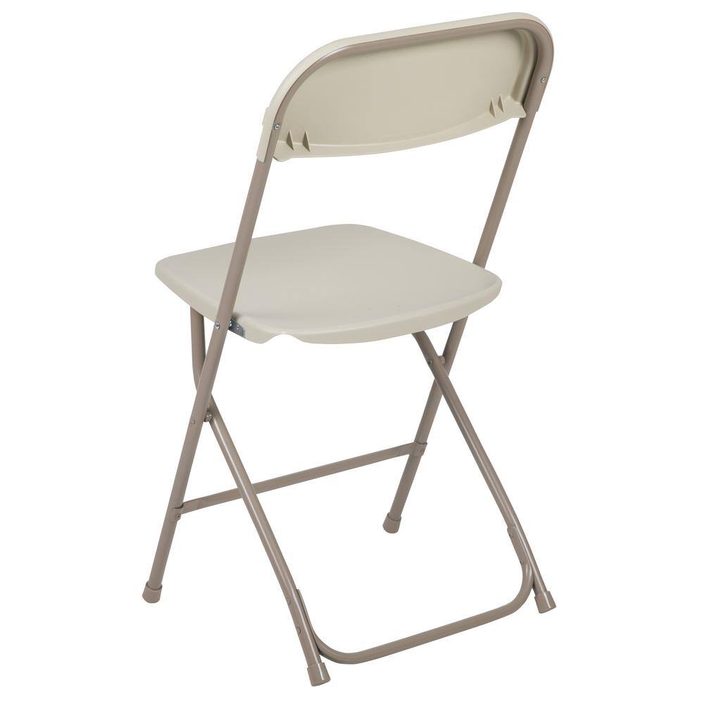 Carnegy Avenue Beige Metal Folding Chairs CGA-LE-181082-BE-HD